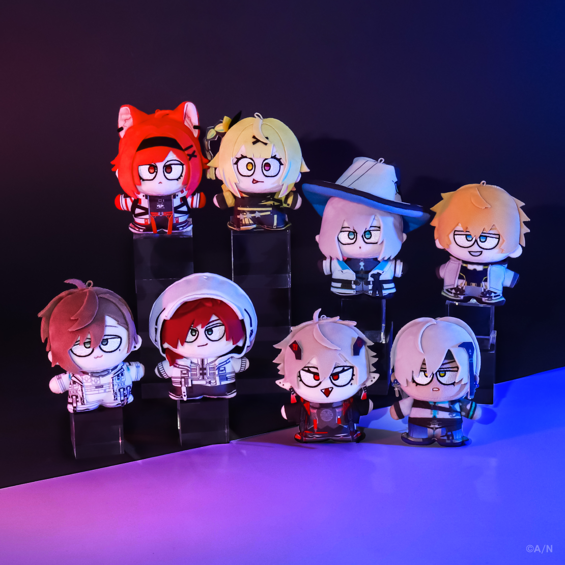 [Pre-order] Nijisanji 【Nijisanji ぬいもーど】マスコットチャーム (Plush keychain)