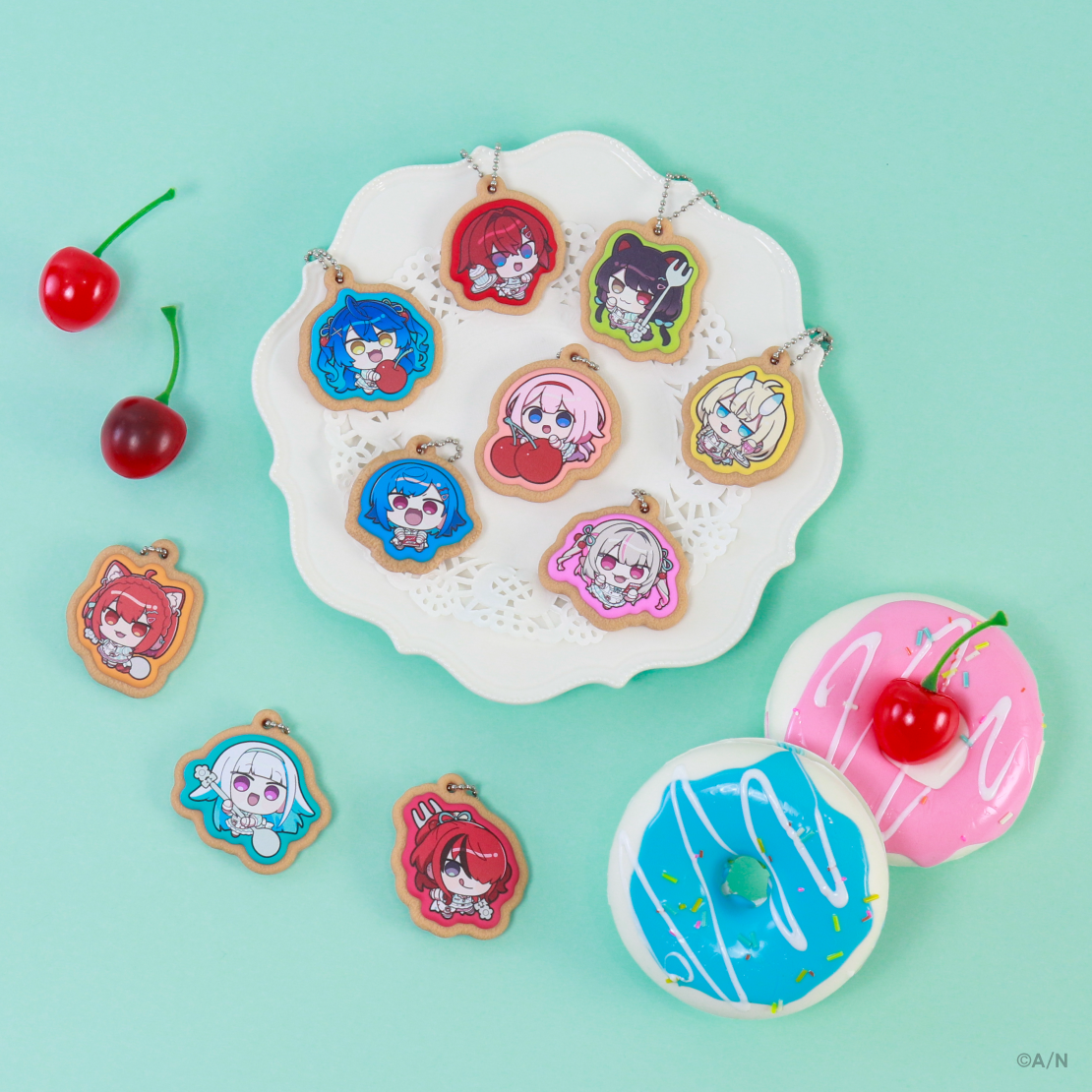 [預訂] Nijisanji 【にじさんじ 8th】キーホルダー (鑰匙扣) Lovely Diner [NIJISANJI Official Store 6th Anniversary]