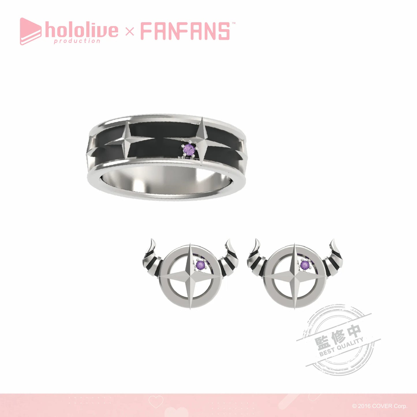 [pre-order] hololive x FanFans Cafe vol.2 - Gen 3 /holoX  - earrings/rings