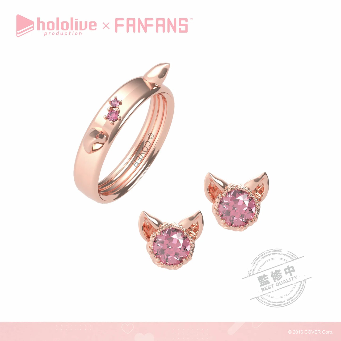 [pre-order] hololive x FanFans Cafe vol.2 - Gen 3 /holoX  - earrings/rings