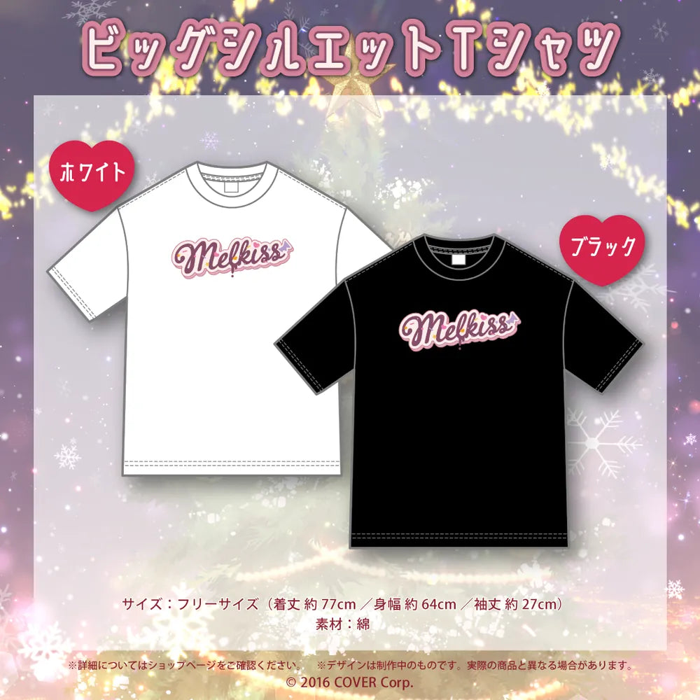 「現貨」Hololive [夜空メル&癒月ちょこ 三周年記念]  T-shirt (white)