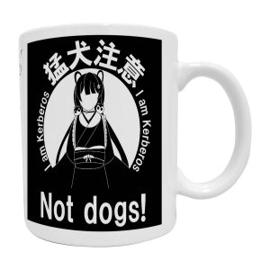 戌亥とこ　猛犬注意マグカップ（ショップ星厳呉）