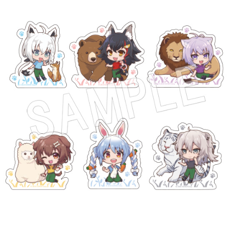 [In-stock] Tobu zoo x Hololive Limited Time Collaboration Goods