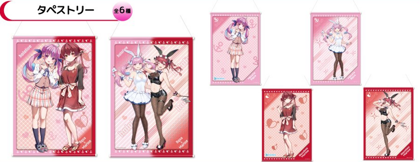 「現貨」Hololive x Molly Online (湊あくあ/ 宝鐘マリン)