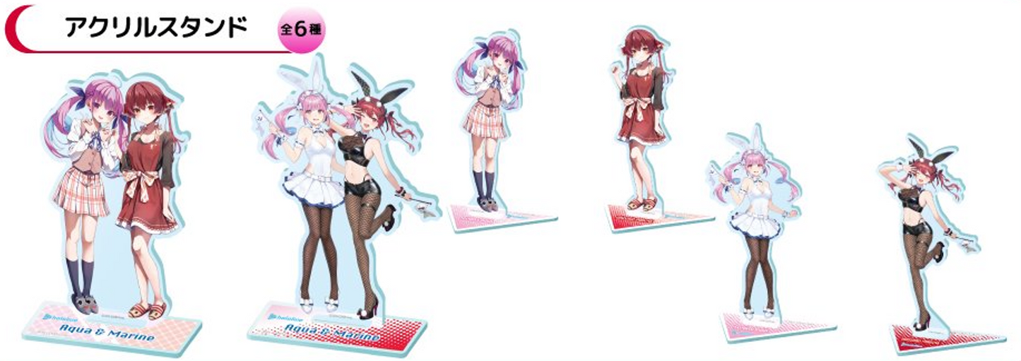 「現貨」Hololive x Molly Online (湊あくあ/ 宝鐘マリン)