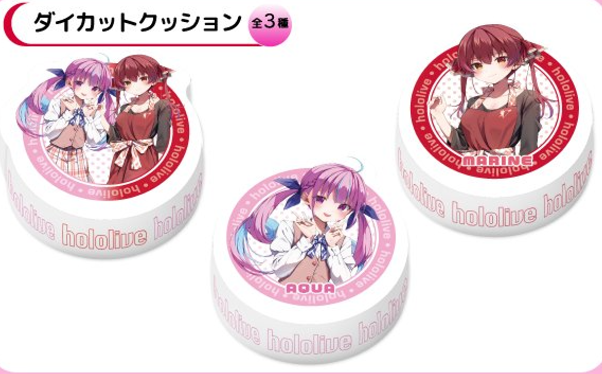 「現貨」Hololive x Molly Online (湊あくあ/ 宝鐘マリン)
