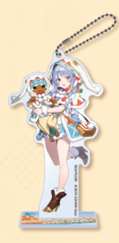 「現貨」hololive  x Monster Hunter カプとれ景品- 亞克力立牌匙扣