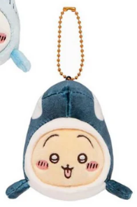 [In-stock] Chiikawa Aquarium Series Usagi Plushie keychain