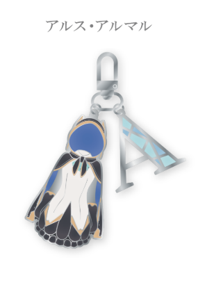  [In-stock]  Nijisanji【Nijisanji  7th Anniversary】Clothes KeyChain - アルス・アルマル(Ars Almal)