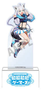 現貨 發光LED亞克力立牌  白上フブキ 超超超超ゲーマーズ2