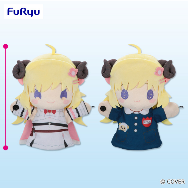 [pre-order] Hololive hand puppet Plushie  - AZKi / 角巻わため(Tsunomaki Watame) / 常闇トワ(Tokoyami Towa)