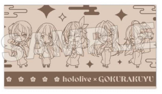 現貨  ホロライブ 極楽湯 バスタオル
