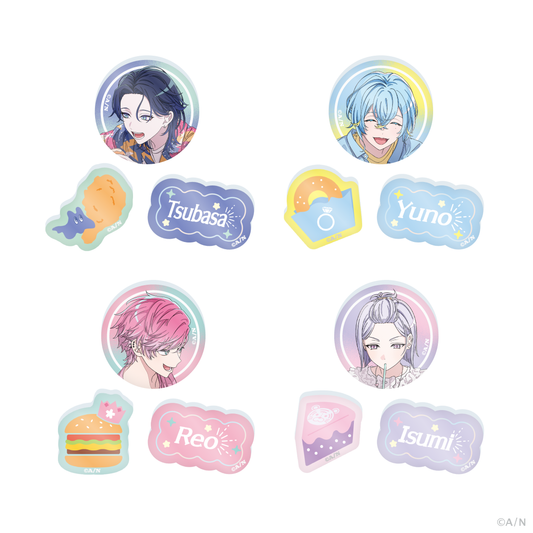 [Pre-order] Nijisanji 【ぽっぴん！すぷれあ】Stickers