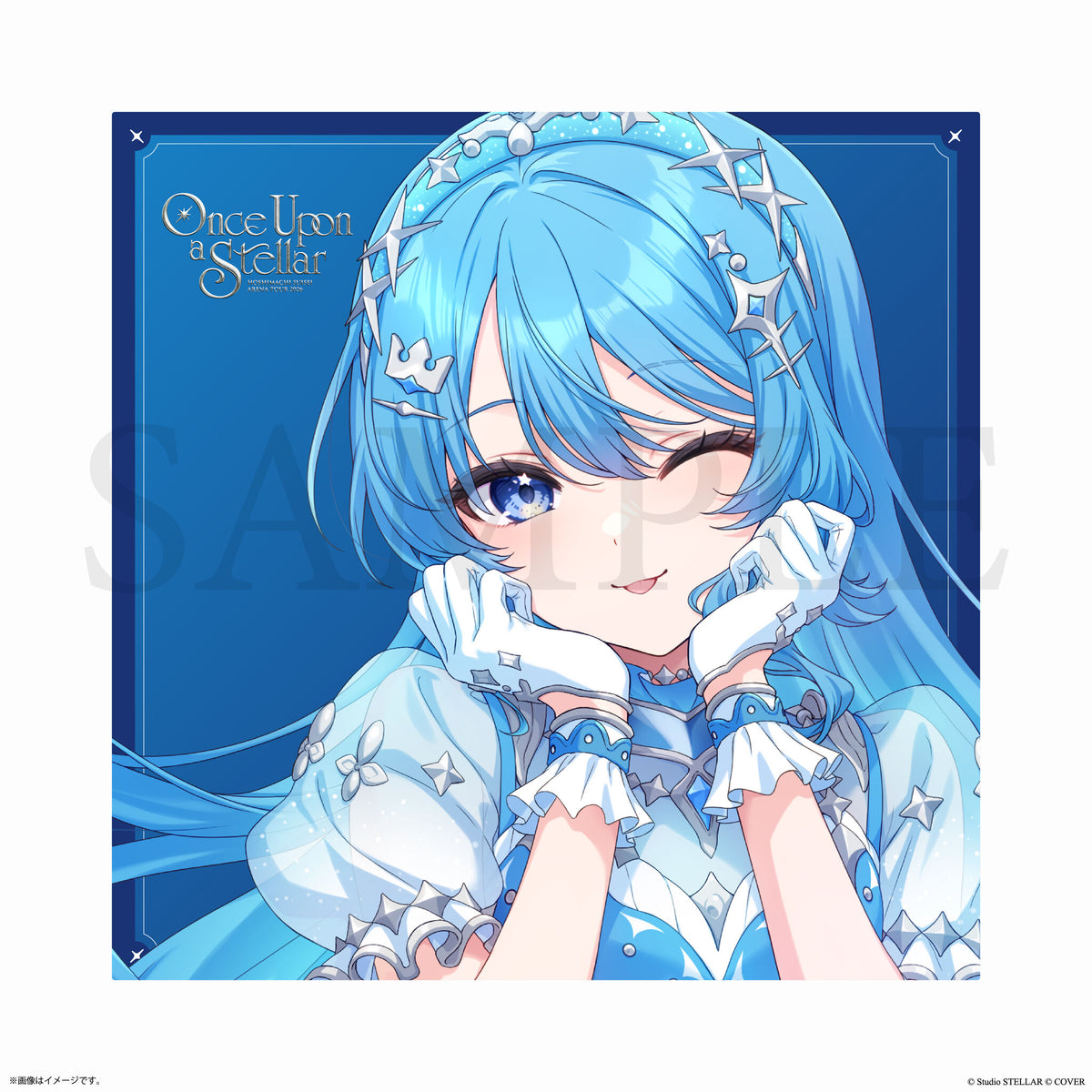 [Pre-order] [Made-in-order] hololive Hoshimachi Suisei Metal Art Print Display Once Upon a Stellar (7net Exclusive)