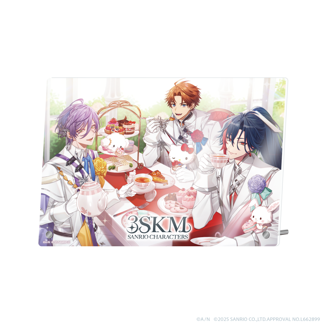 [Pre-order] Nijisanji 【3SKM×サンリオキャラクターズ】Acrylic Panel