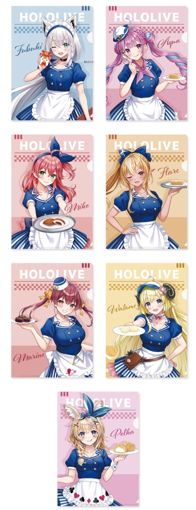 「現貨」ローソン x HoloLive 第二彈 A4 file