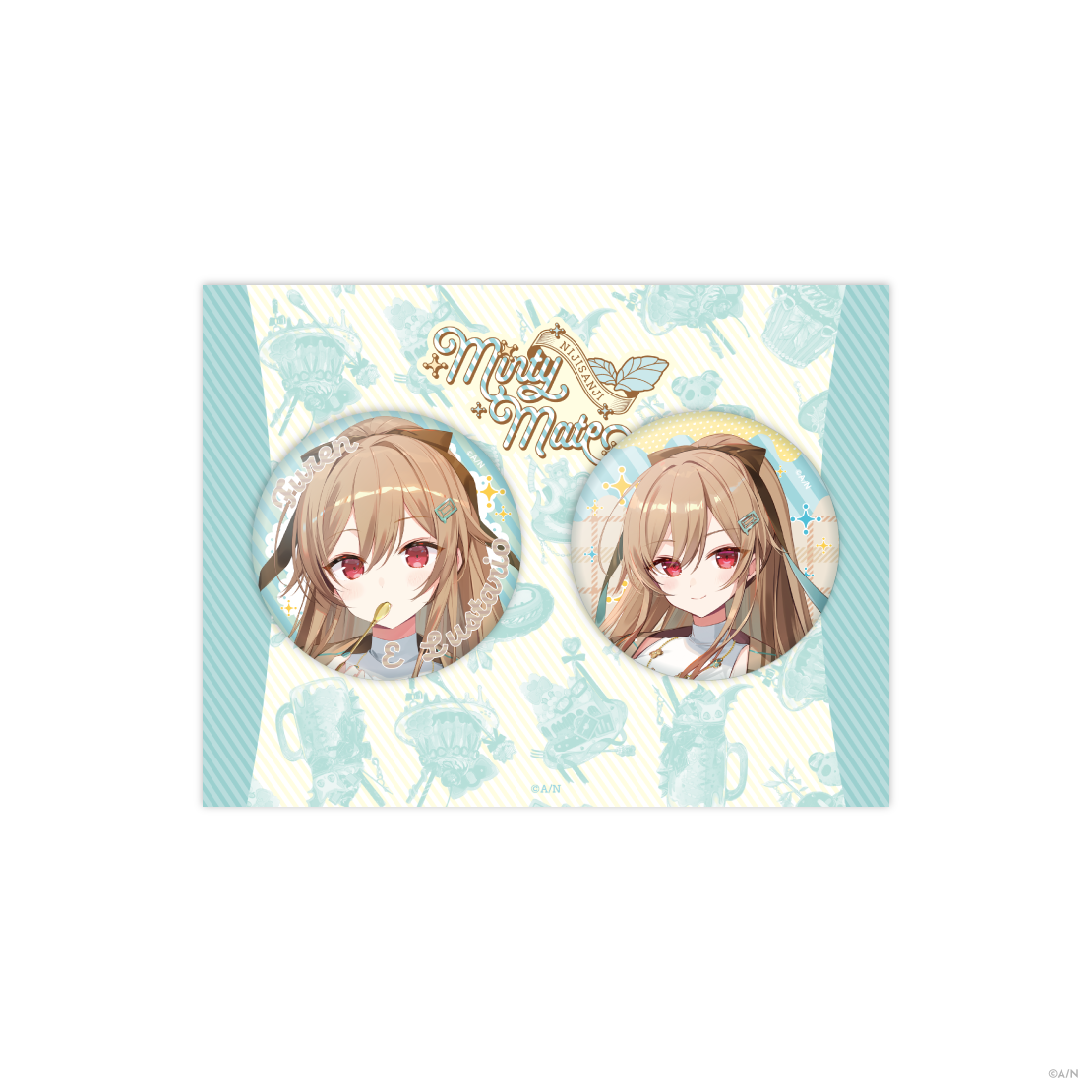 [預訂] Nijisanji 【Minty Mate】缶バッジ セット(徽章set)