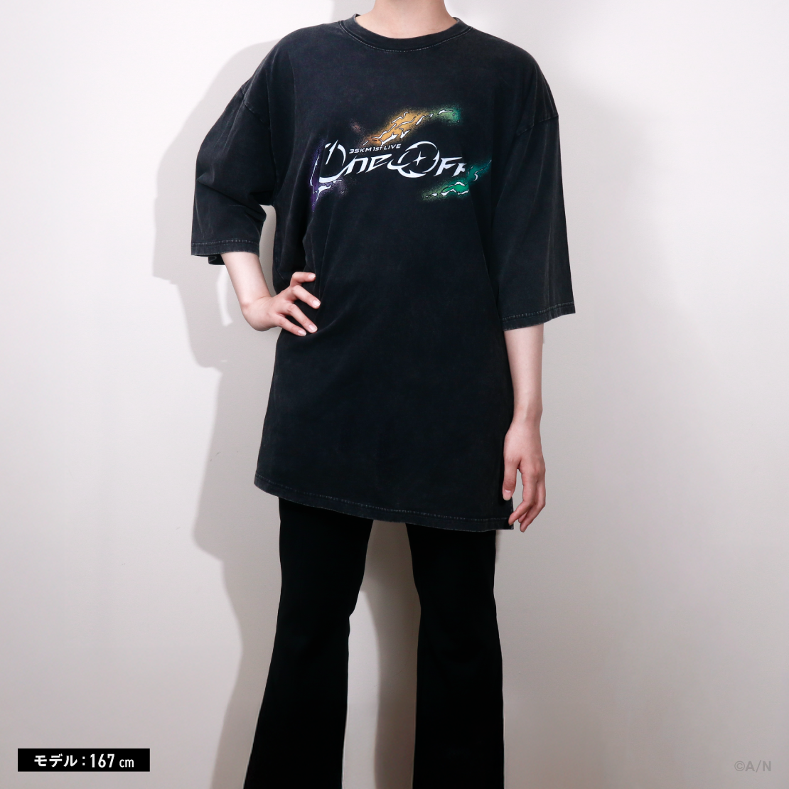 [Pre-order] Nijisanji 【3SKM 1st LIVE “One-Off”】ビッグシルエットTシャツ (T-shirt)