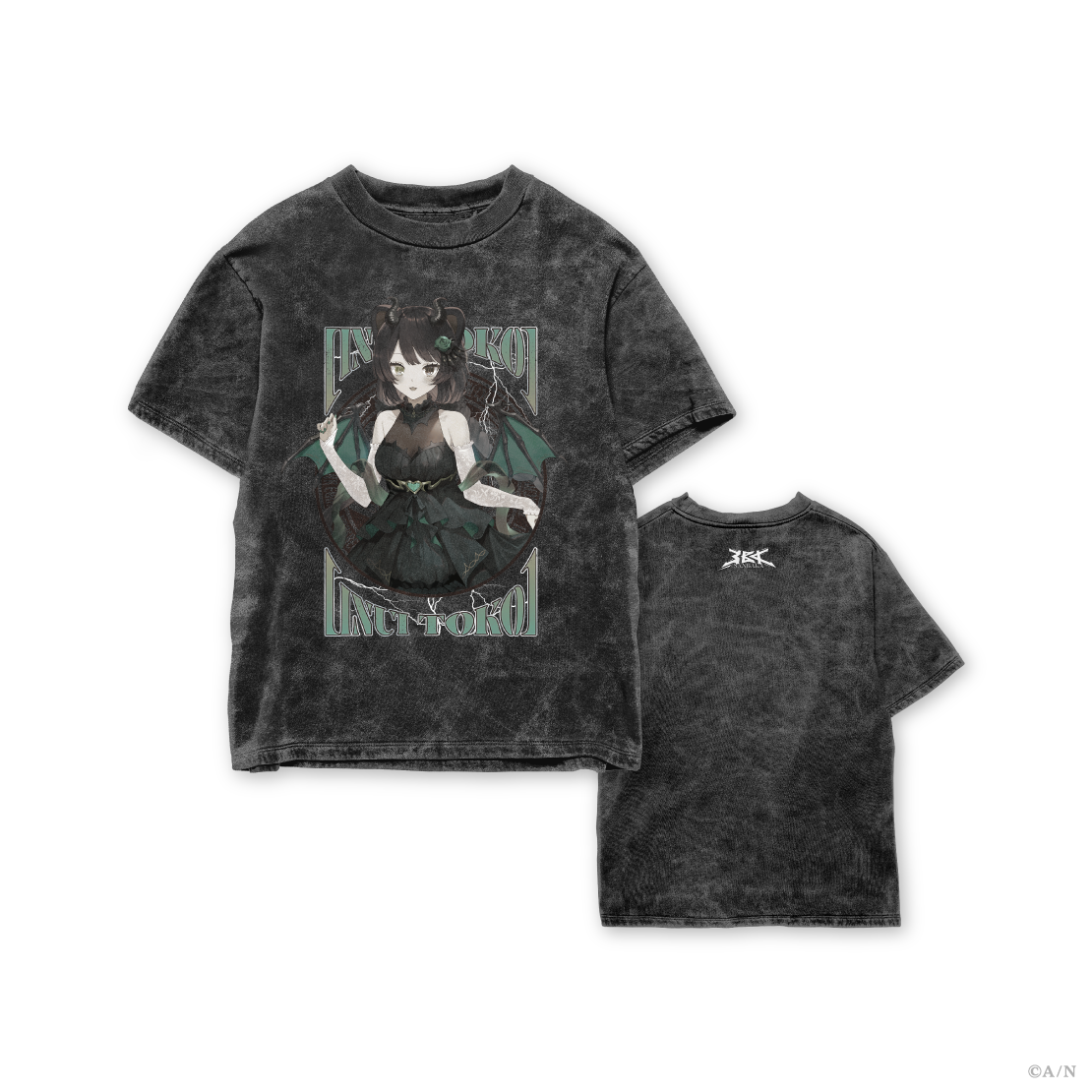 [預訂] Nijisanji 【さんばか 7th】ヴィンテージ風Tシャツ (T恤)
