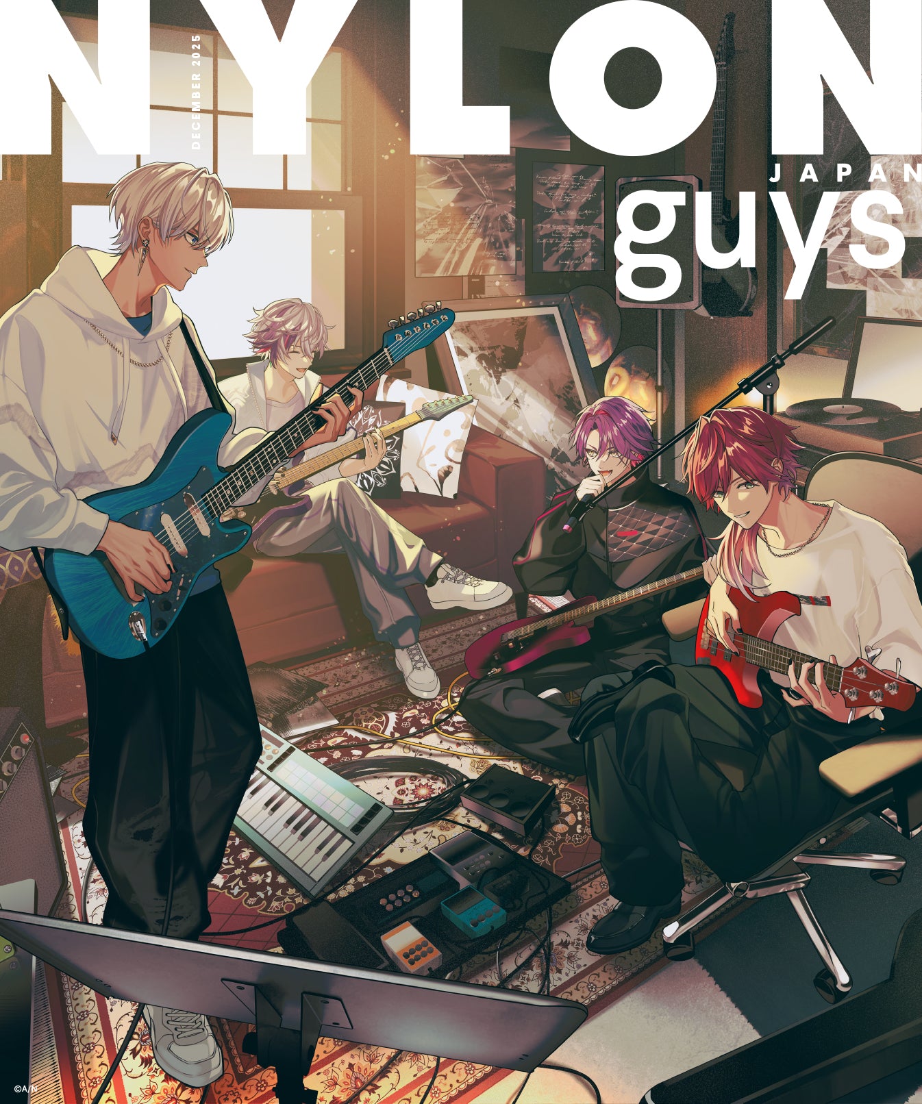 「預訂」[雜誌]NYLON JAPAN 2025年12月号 (表紙：時だとか)