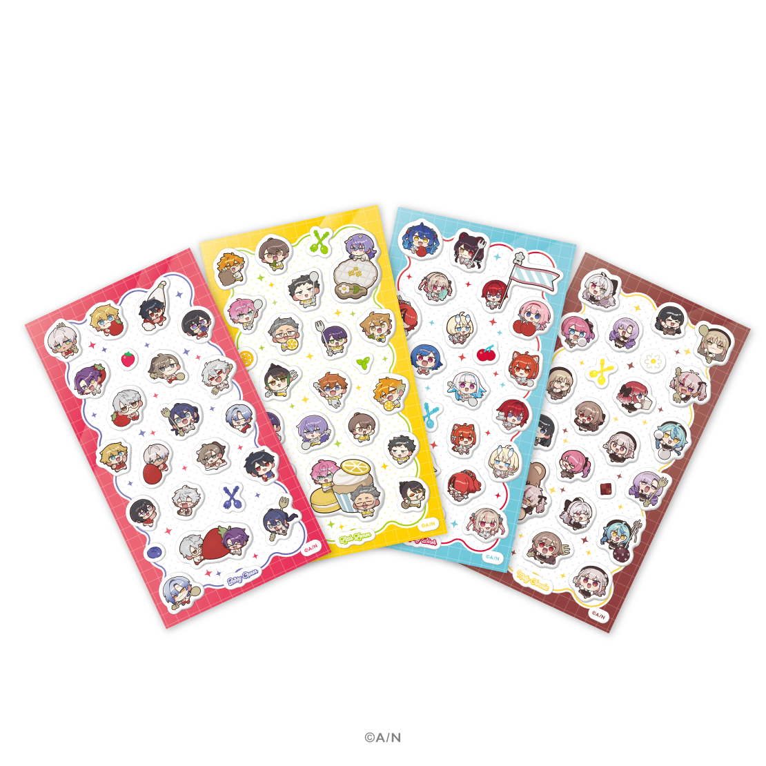 [預訂] Nijisanji 【にじさんじ 8th】ぷにぷにシール(軟軟的貼紙) [NIJISANJI Official Store 6th Anniversary]