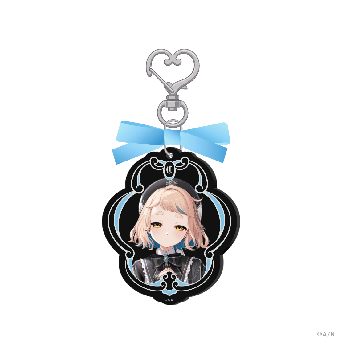 [Pre-order] Nijisanji 【Haunted School】リボンアクリルキーホルダー (鑰匙圈)