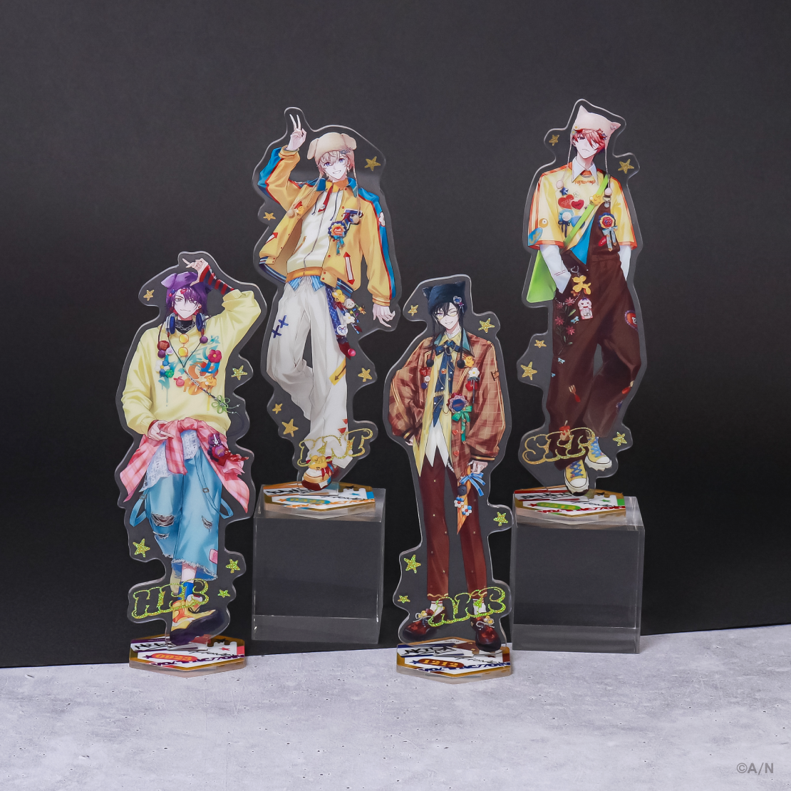 [Pre-order] Nijisanji 【VOLTACTION 2nd LIVE】箔押しアクリルスタンド (Acrylic Standee)