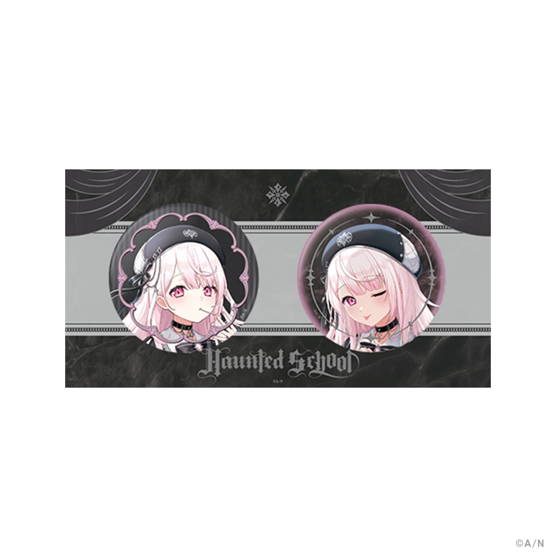 [Pre-order] Nijisanji 【Haunted School】缶バッジ (徽章)セット