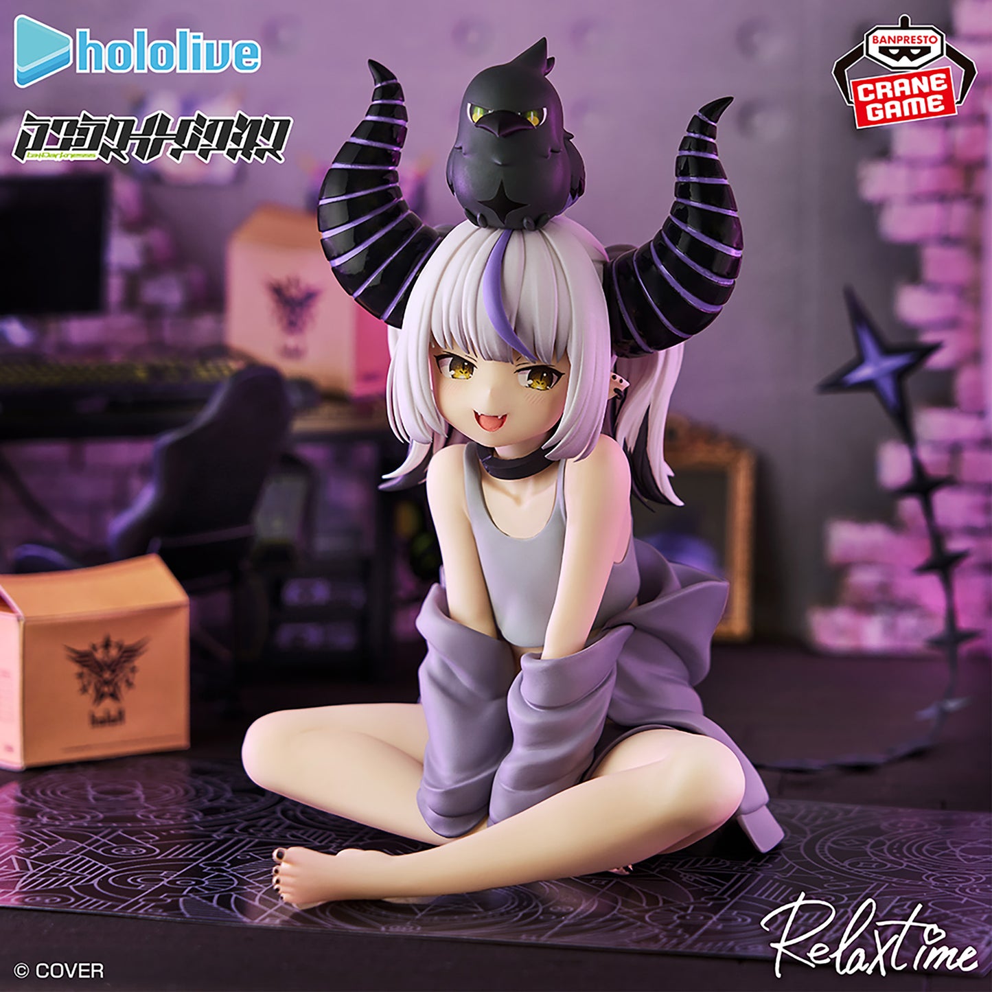 [In Stock] Hololive  #hololive IF -Relax time- ラプラス・ダークネス(La+ Darknesss) - Figure **30% Off**