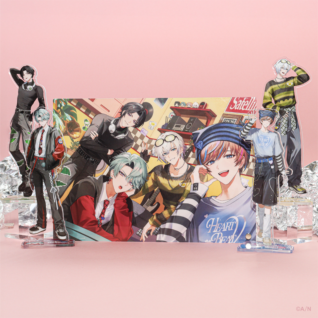 [預訂] Nijisanji 【BY THE HEARTBEAT】アクリルスタンド (壓克力立牌)