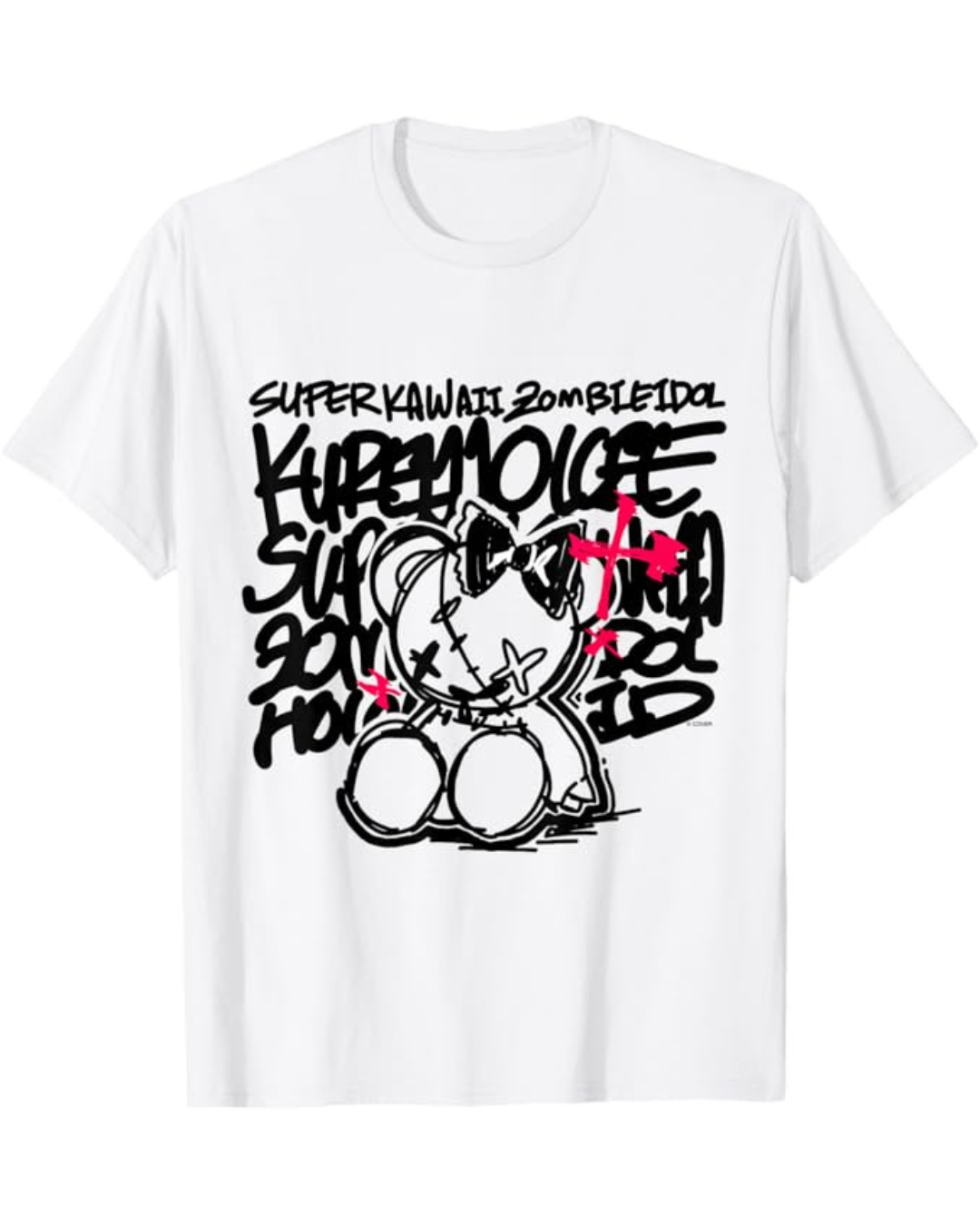 「預訂」hololive クレイジー・オリー(Kureiji Ollie)SUPER KAWAII ZOMBIE IDOL T-shirt