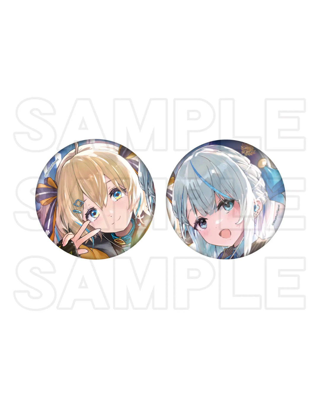  [pre-order] [event sale] Weather Planet オンリーショップ in animate  (Vtuber(雨海ルカAmagai Ruka)/(天晴ひなたAppare Hinata))