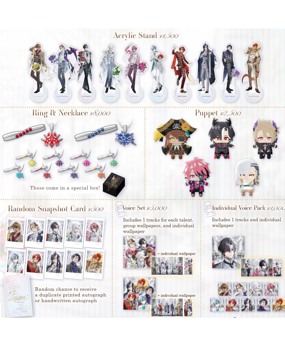「預訂」FIRST STAGE【EN June Bride Voice & Goods】