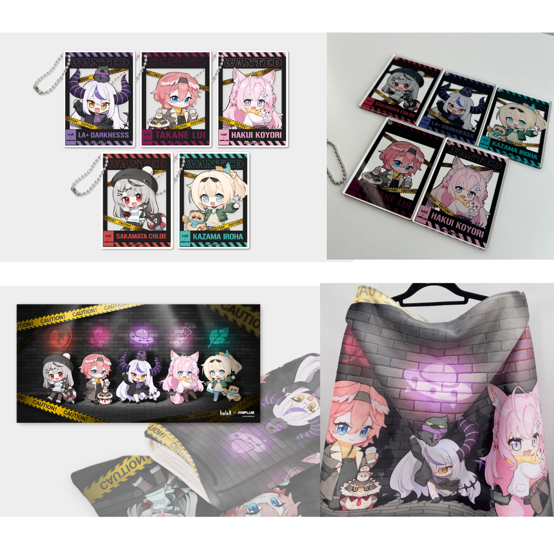 「現貨」[現地場販]  Hololive holoX x ANIPLUS 韓國AGF 2023 周邊商品