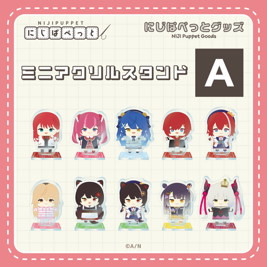 [In-stock]  Nijisanji Puppet Goods  mini acrylic stand