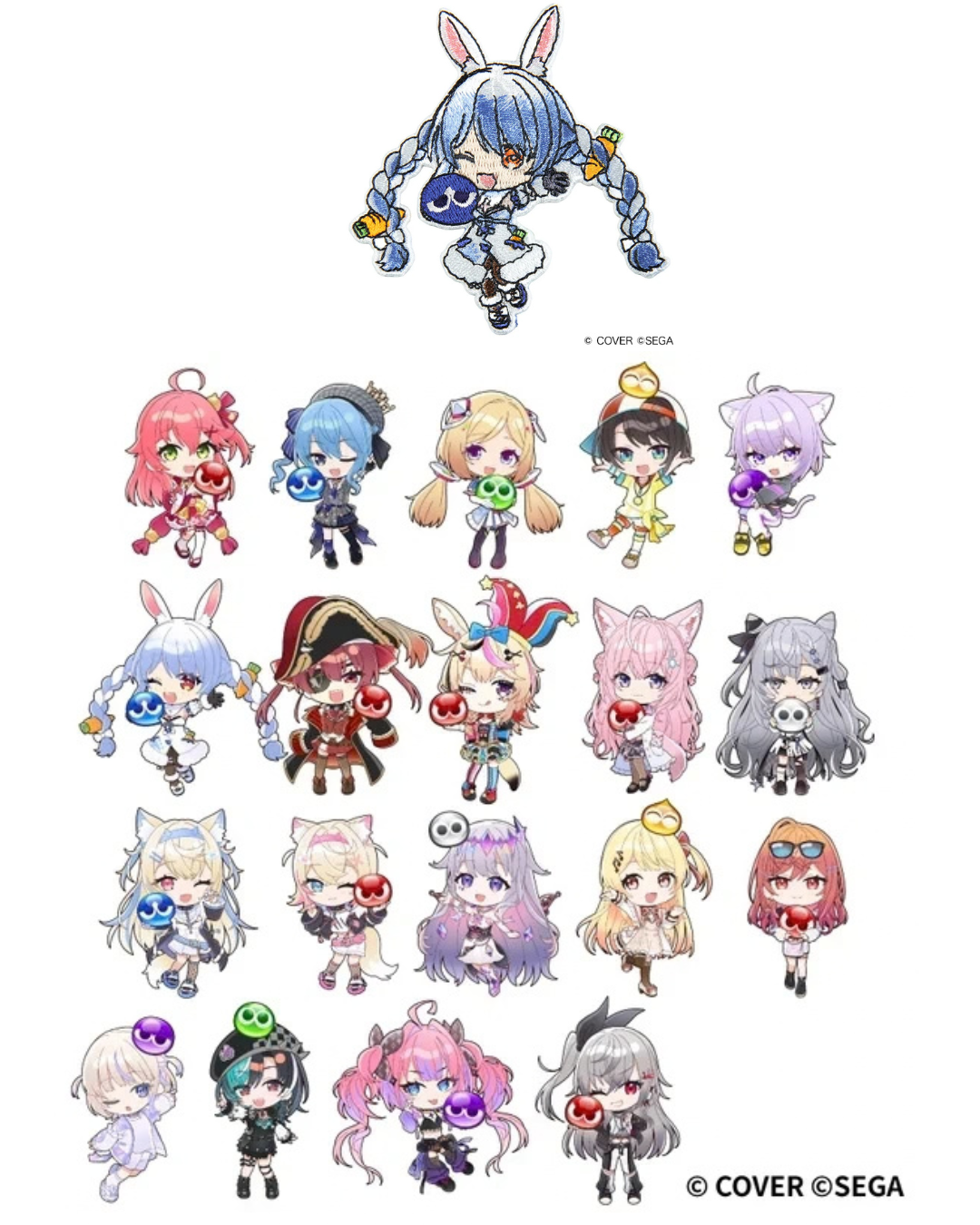 [預訂]hololive ホロライブぷよテト大会2026 x GRAPHT 通販周邊
