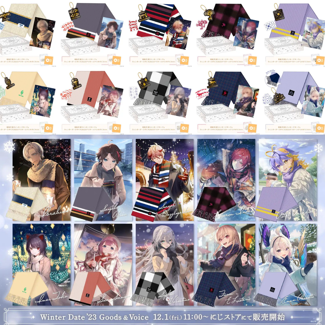 [In-stock] Nijisanji [Winter Date 2023]  Goods