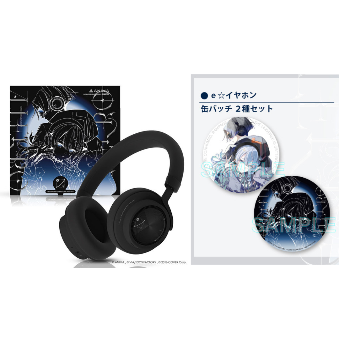 [pre-order] Hololive Hoshimachi Suisei - ANW03 Midnight Grand Orchestra Ver. - Headphones [Store Bouns]