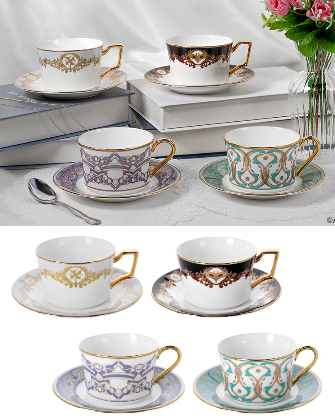 [Pre-order] Nijisanji x AMNIBUS [Noritake] Collaboration Cup & Saucer