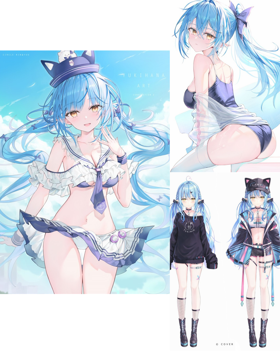 [C106代購] YUKIHANA ART COMPILATION 2 (リン☆ユウ / 雪花ラミィ 原設擔當) - 同人本[Fanart]
