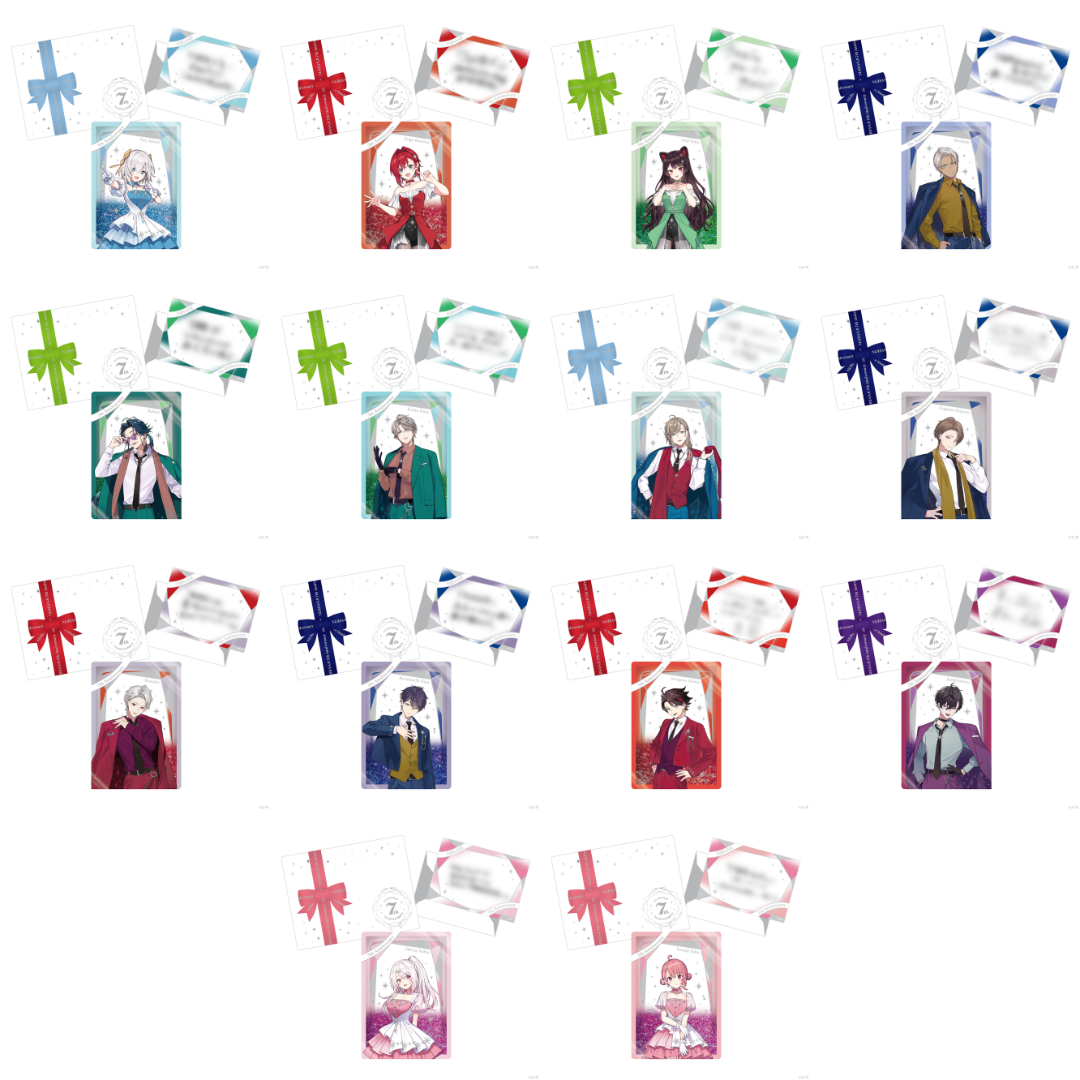 [pre-order] Nijisanji 【Nijisanji 7th Anniversary】part3 - Half-width Tapestry /Mini gift set /Mirror acrylic board
