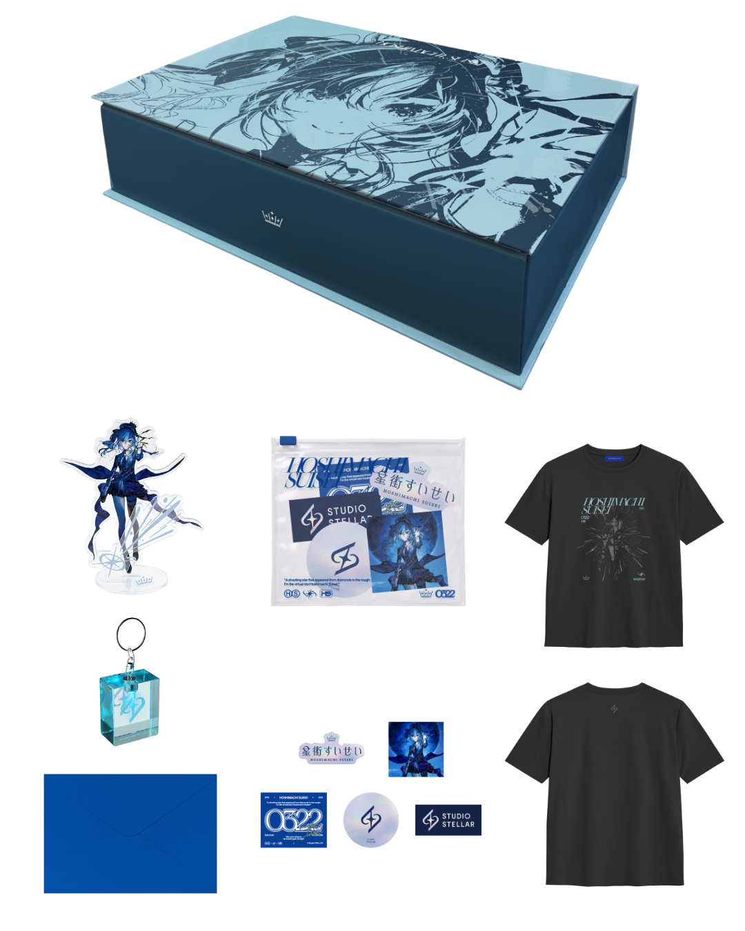 [Pre-order] hololive Hoshimachi Suisei's 8th Anniversary & 2026 Birthday Celebration