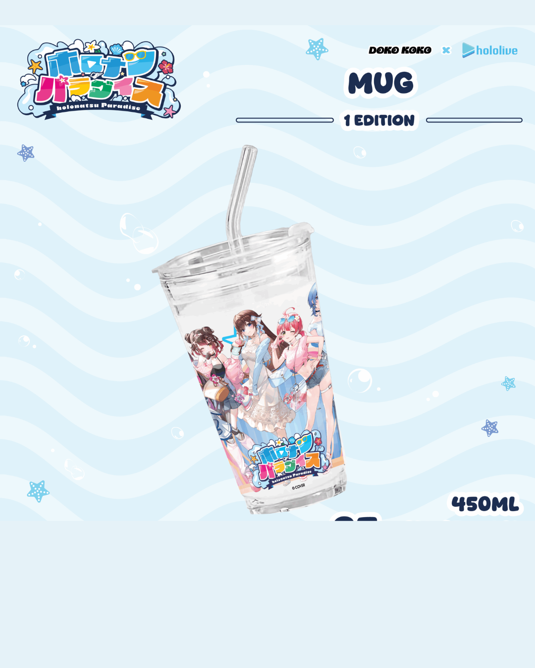 「預訂」Hololive x Doko Koko  馬來西亞 cafe 商品 (0期生)