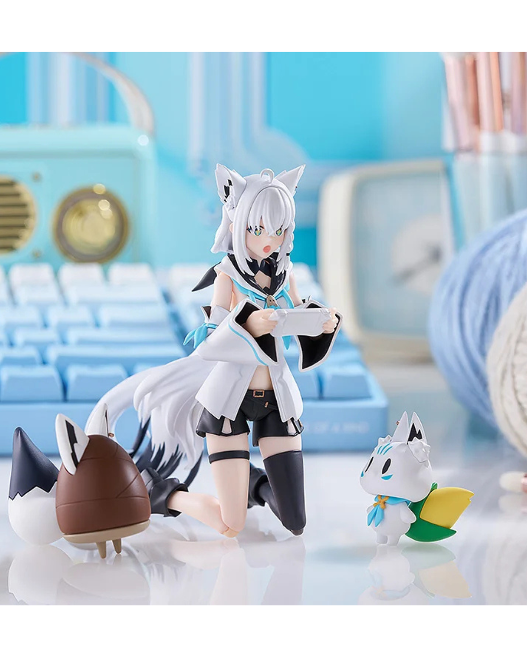 「預訂」[日版][特典版]  Hololive 白上フブキ(Shirakami Fubuki) figma Figure
