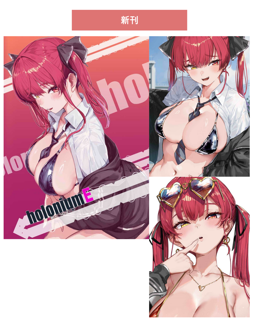 「C108代購」 hololive [C108] HOLONIUM E (あかさあい /宝鐘マリン 原設擔當) -同人本&周邊
