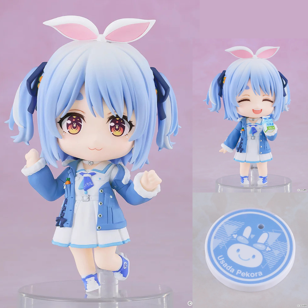 「預訂」[日版] Hololive 兎田ぺこら(Usada Pekora) 私服衣装Ver. 黏土人 Figure  (第2團)