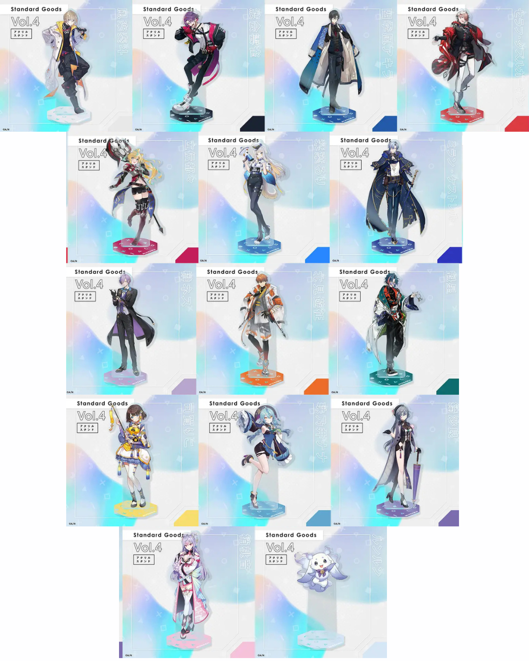 [In-stock]  Nijisanji【Standard Goods Vol.4】 Goods