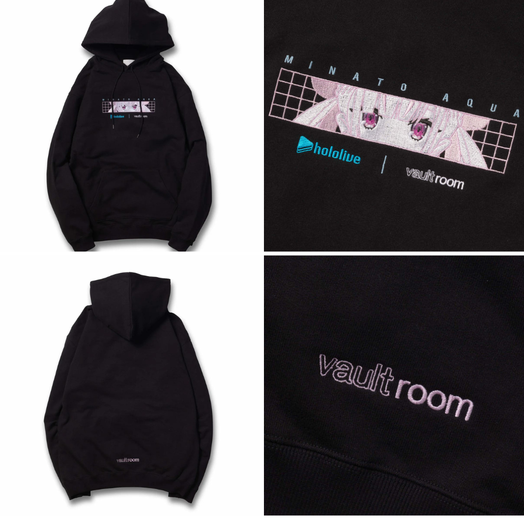 VAULTROOM ホロライブ HOSHIMACHI SUISEI HOODIE BLK 星街すい