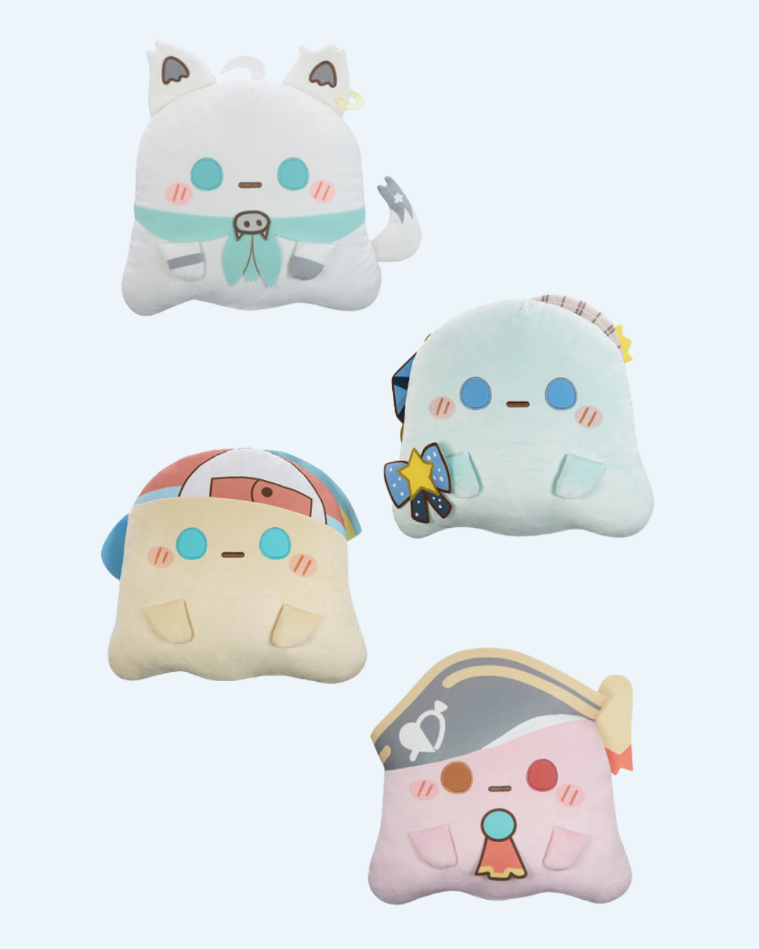 [Pre-order] Hololive [もちぽよちゃん Vol.1] Cushion / Plushie KeyChain [Prize Figure]