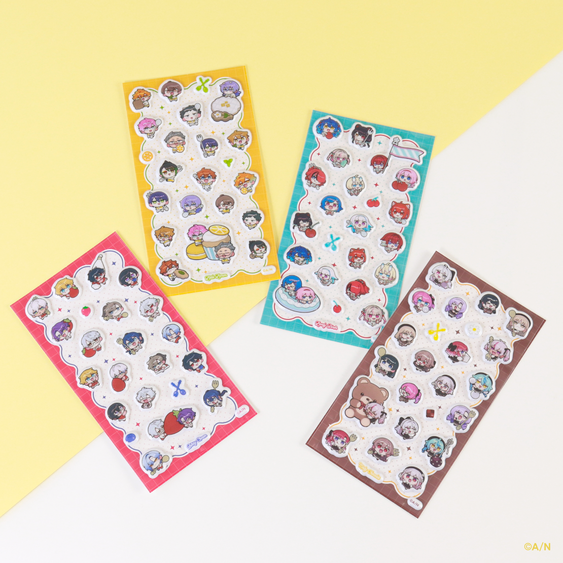 [預訂] Nijisanji 【にじさんじ 8th】ぷにぷにシール(軟軟的貼紙) [NIJISANJI Official Store 6th Anniversary]
